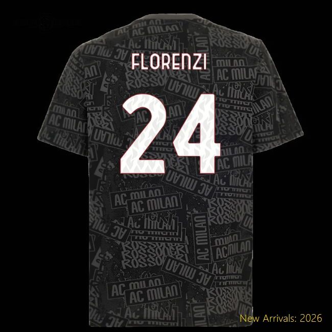 First-class Ac Milan Home Florenzi Jersey 2025-2026 Lightweight