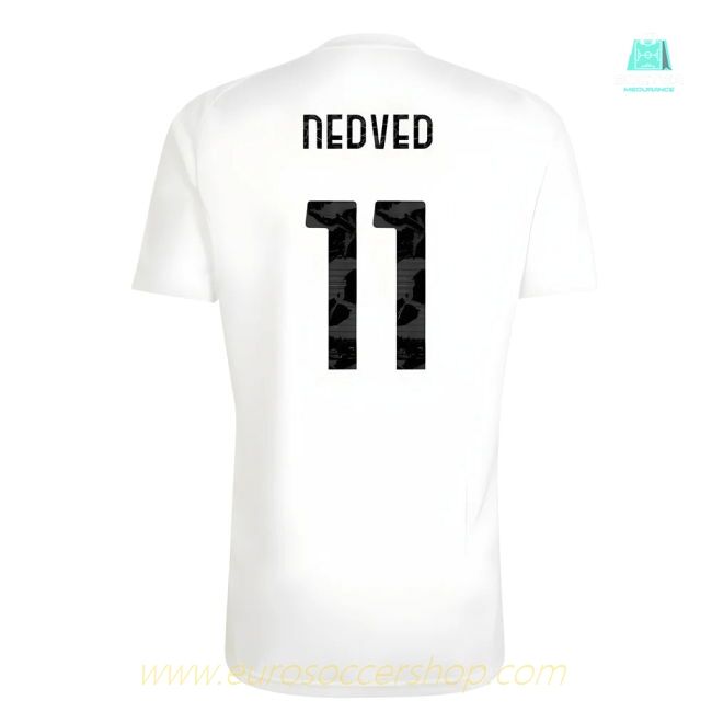 2025-2026 Juventus Training Tee (White) (Nedved 11)