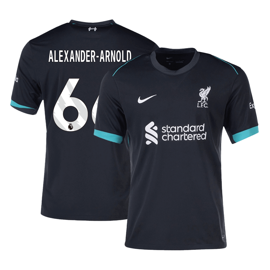 ALEXANDER-ARNOLD #66 Liverpool Away Soccer Jersey 2024/25Authentic Kit