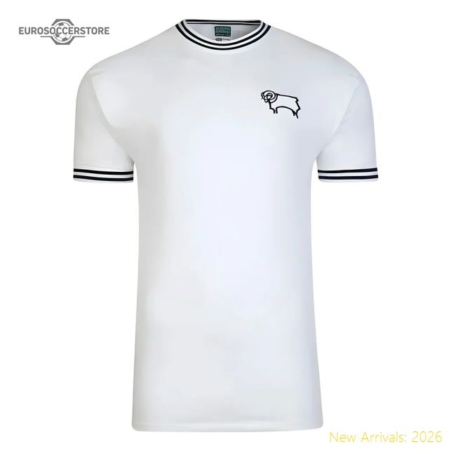 Score Draw Derby County 1972 Retro Football Shirt - Fan Collection