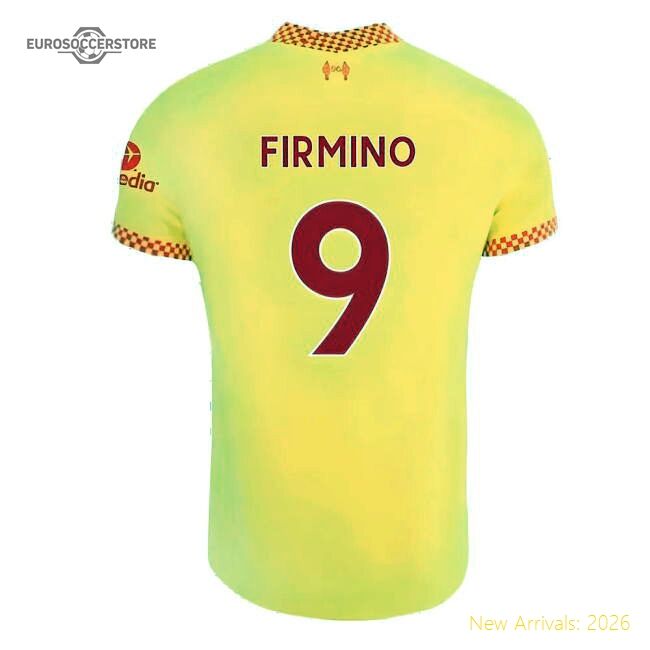 Authentic Liverpool Shirt Firmino Jersey 2021-2022 Lightweight