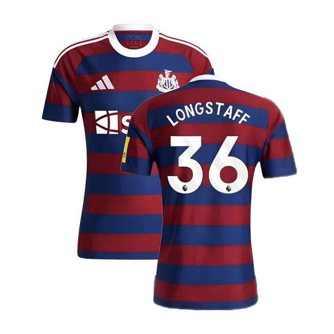 2024-2025 Newcastle United Away Shirt (Longstaff 36) (Collector's I...