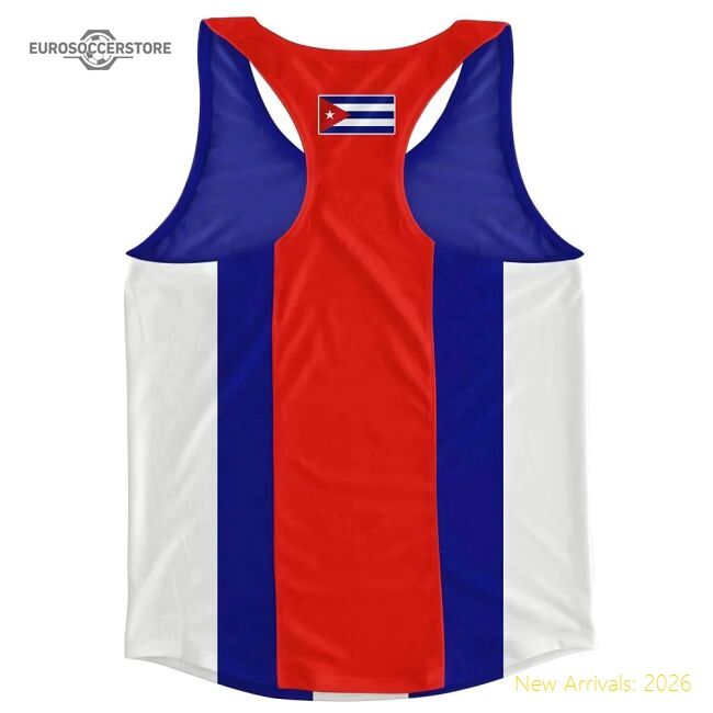 Cuba Flag Running Vest - Supporter Edition - Official Design