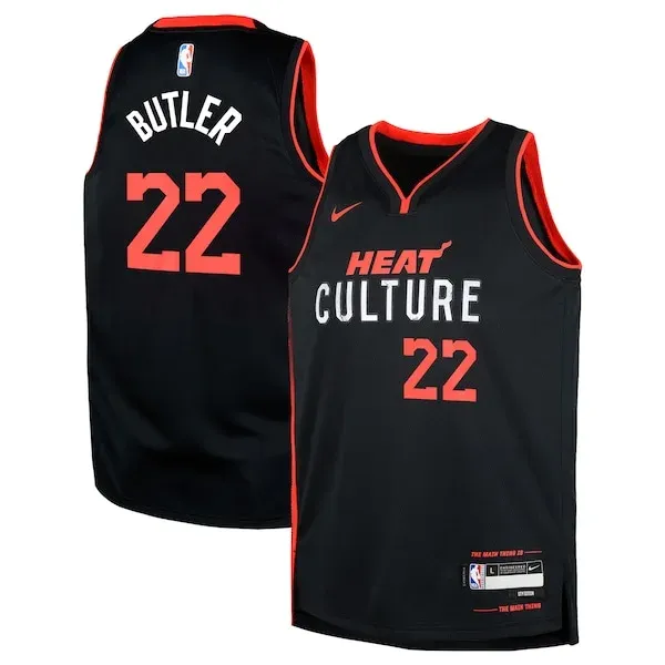 All-Star Jimmy Butler MIA Basketball Jersey - Black - Licensed Product