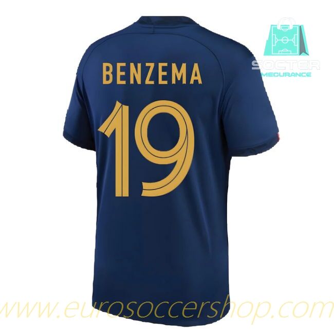 2022-2023 Player Version France NT Home (BENZEMA 19)
