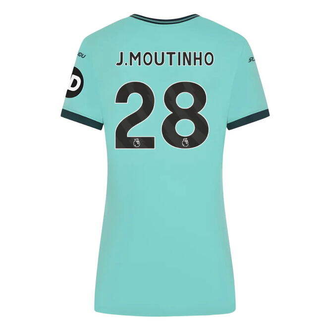 2025-2026 Wolves Away Shirt (Womens) (J.Moutinho 28)