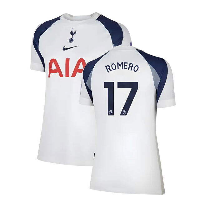 2025-2026 Tottenham Home Shirt (Womens) (Romero 17) (Match Day)