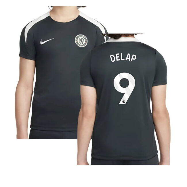 Chelsea Chelsea Strike Training Shirt Green Kids Delap #9 Official...