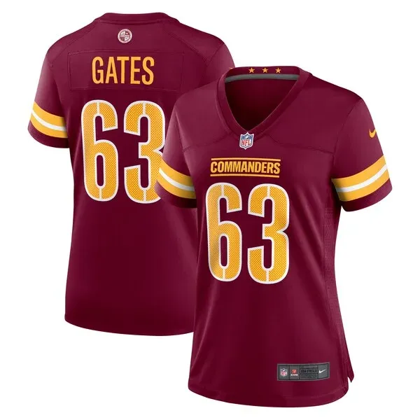 None Game NFL Jersey - Burgundy | Premium Football Apparel | NFL Footb