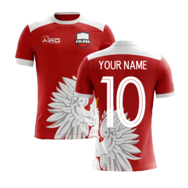 2025-2026 Season Poland Match Quality Away Shirt (Custom)