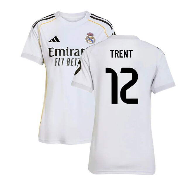 Real Madrid Football Club Fan Jersey - Womens Version (Trent 12)