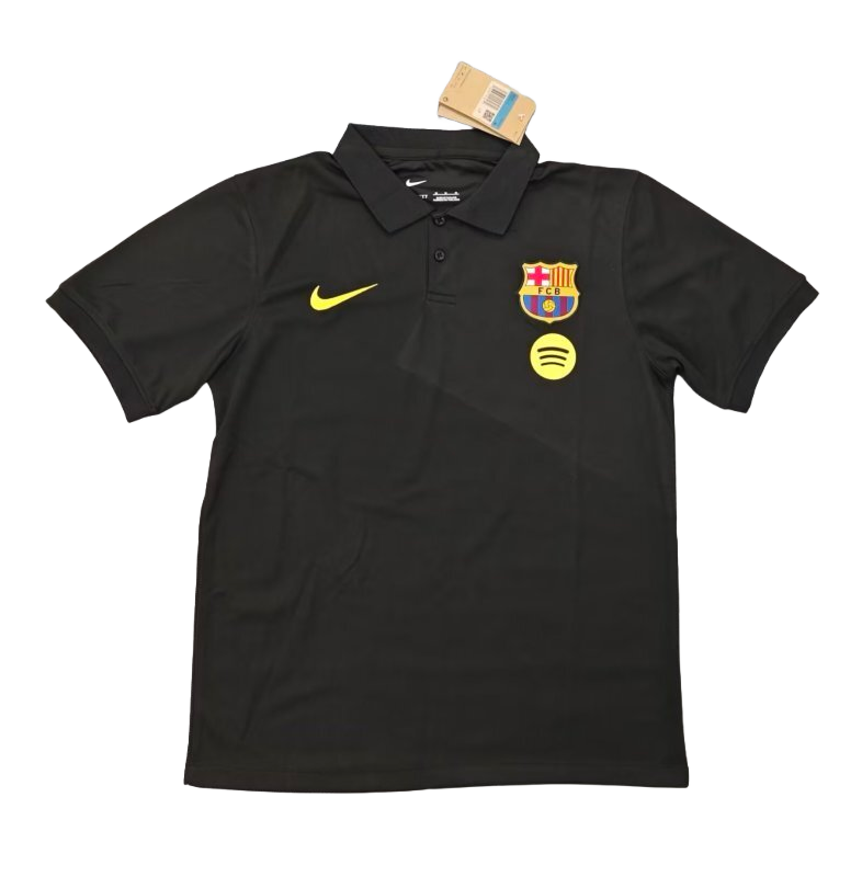2526 Barcelona Black Polo Shirt - Official Replica 8166