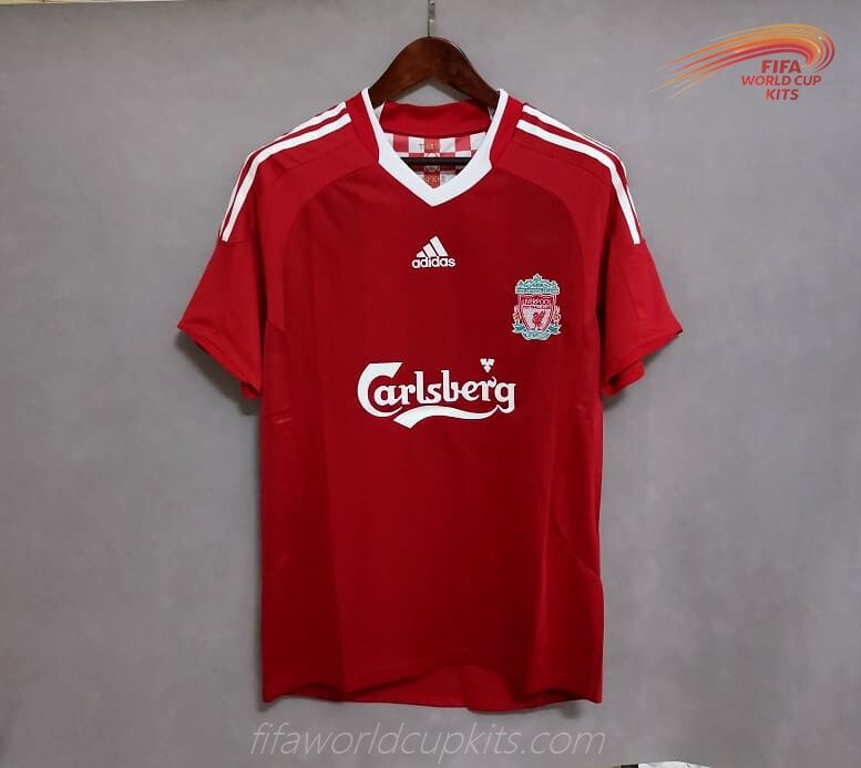 season 08-10 Liverpool Main Soccer Uniform