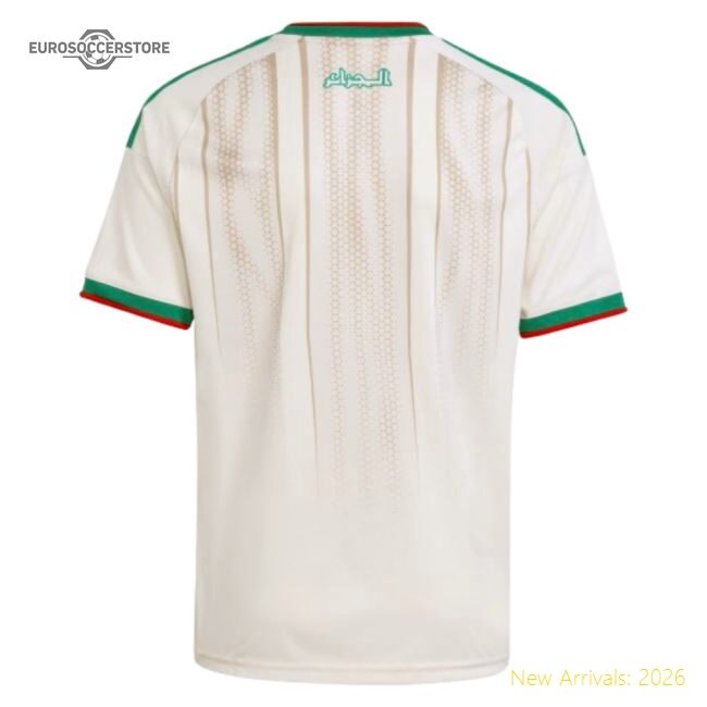 Algeria Kids 20262027 Home Jersey  Top 7years Sleek Aeroready