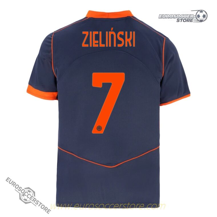 Inter Milan 25-26 Season Third Jersey with ZIELIŃSKI's Name and Number 7
