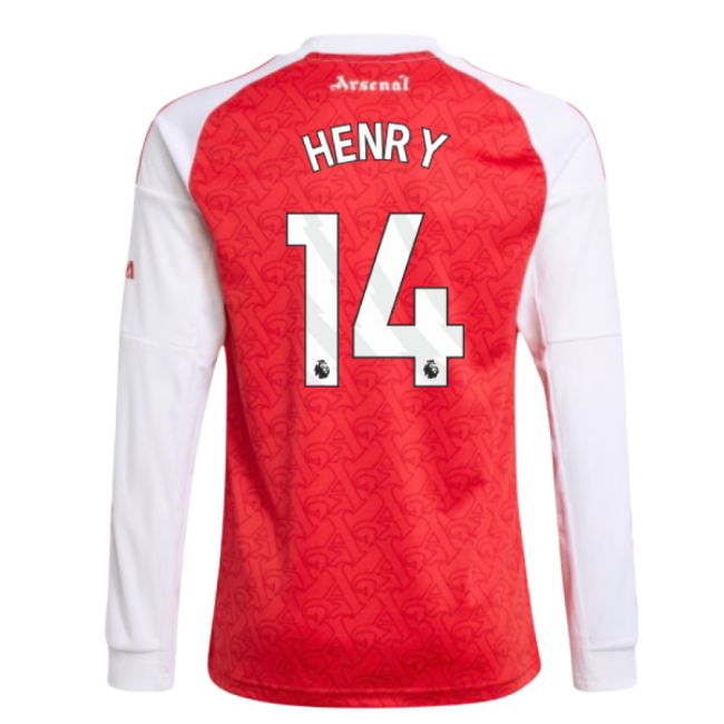 Arsenal Home Football Jersey 2025-20 - Henry #14 L M S Kids