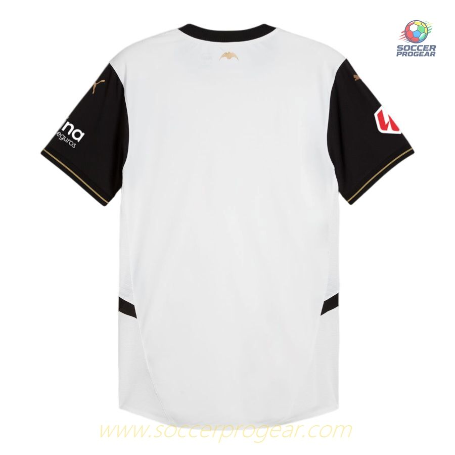 FC Valencia Home Match Soccer Jersey 2024-25 Edition