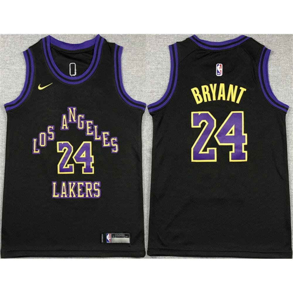 Collector's Item Game-Ready Men's Lakers #24 Kobe Black Basketball Jersey