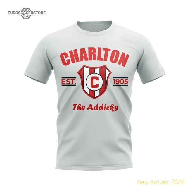 Official Charlton Established Football T-shirt (white) - Premium