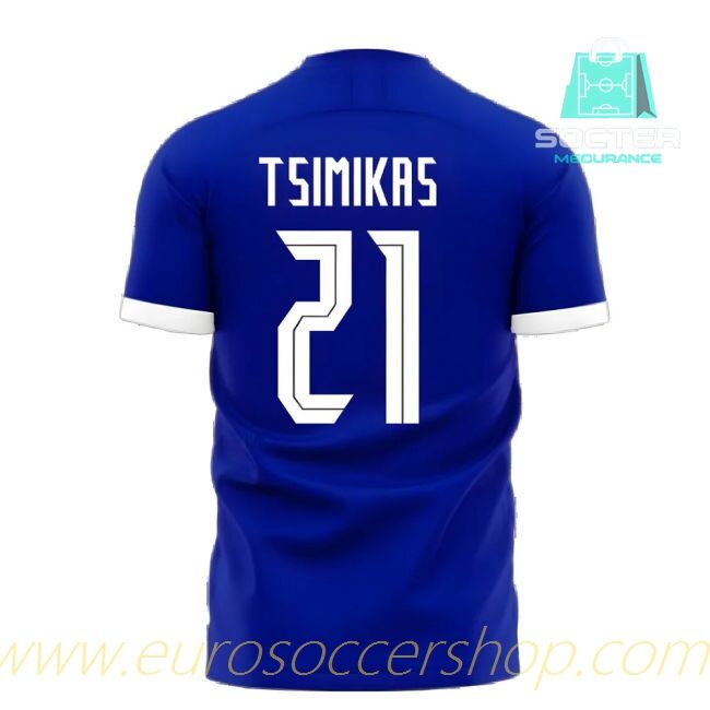 2025-26 Collection Greece Away Football Shirt Concept Edition (TSIMIKAS 21)