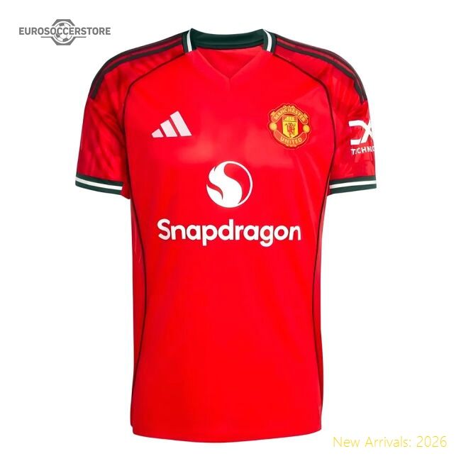 Authentic 2025-2026 Man Utd Home Shirt (ronaldo 7) - Premium Quality
