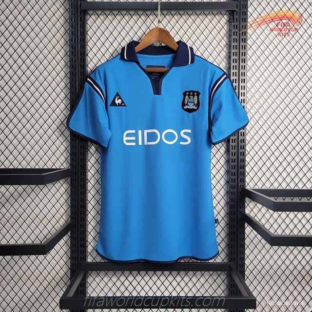 Manchester City 01 to 02 Home Game Football Shirt