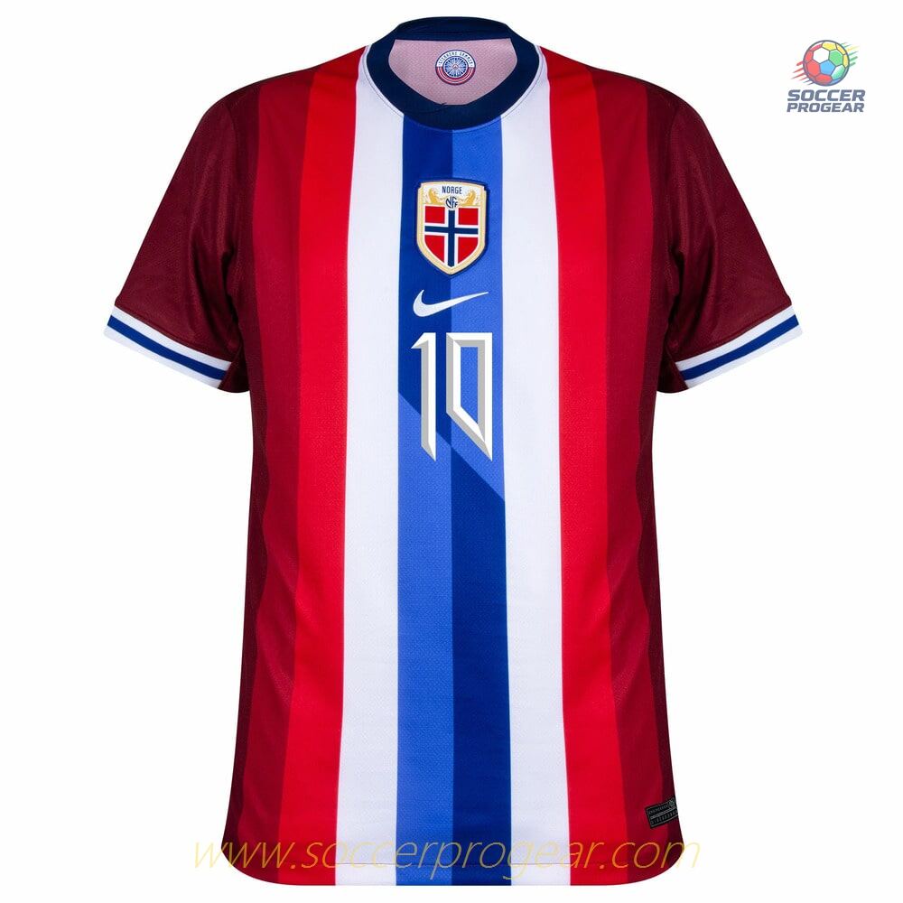 Norway Home Team Jersey 2024-2025 Collection Season Odegaard