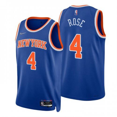 NYK Derrick #4 Signature Edition Player Jersey Athletic Fit Basketball