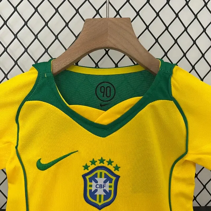 2004 Kids Brazil jersey retro kit