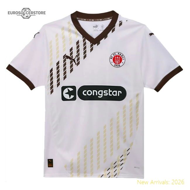 Excellent 2024-2025 St Pauli Away Shirt - Competitive Price