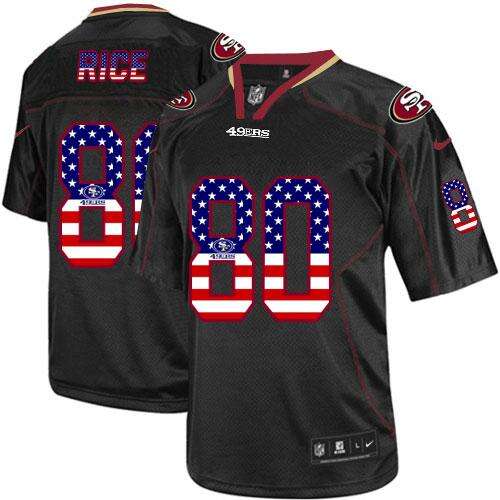 49ers #None Black None NFL Elite Jersey game day