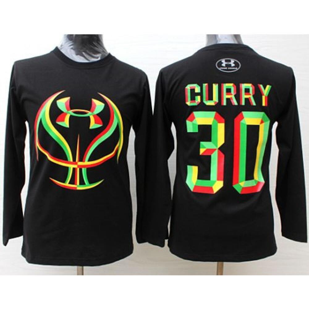 Stephen Curry30 Jersey Black - - Basketball Fan Gear