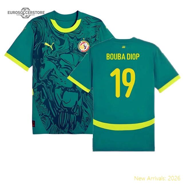 Elite Senegal Bouba 20242025 Away Shirt () Classic Slim