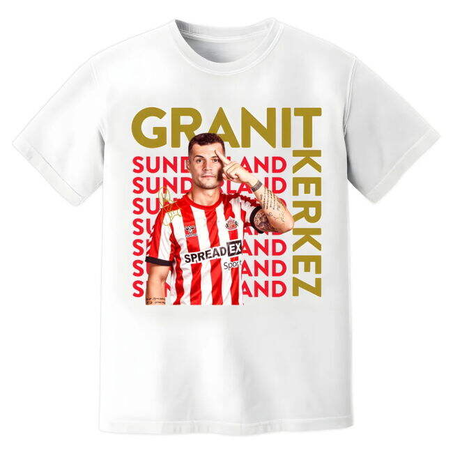 Granit Xhaka Sunderland New Signing football T-Shirt (Adult