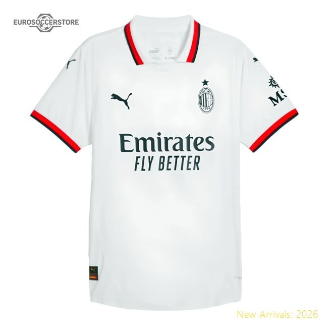 2024-2025 Ac Milan Away First-class Jersey Macron Hyperwave