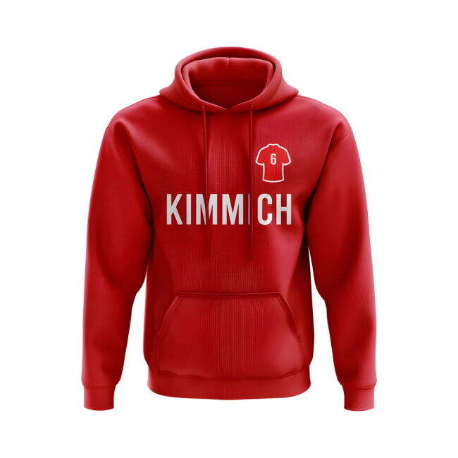 Joshua Kimmich Bayern Munich Number Hoody (Red)
