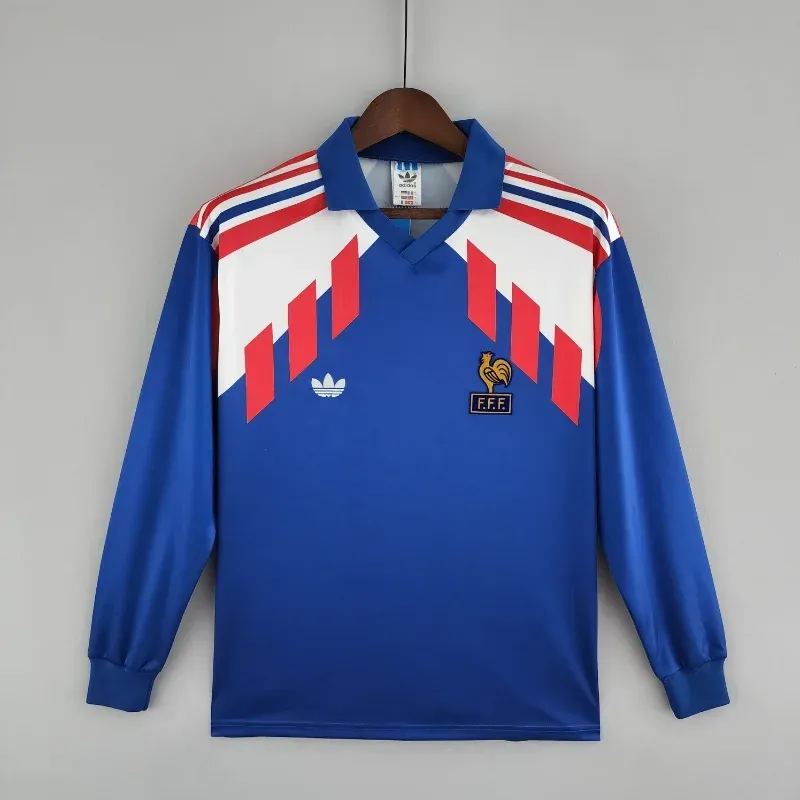 1988-1990 Long Sleeve France Jersey retro kit