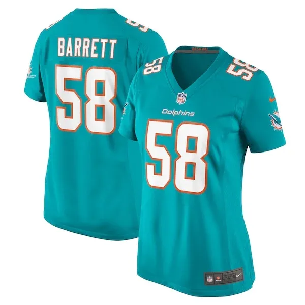 None Shaquil Barrett Game Jersey - Aqua | NFL Player Jersey | NFL Foot