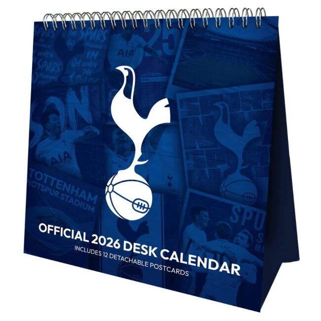 Calendar 2026 Licensed Copy Tottenham Home Fan Jersey for Adults