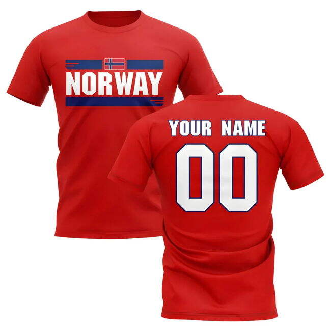 Original Replica Norway Home Supporter Kit for Adults (2)