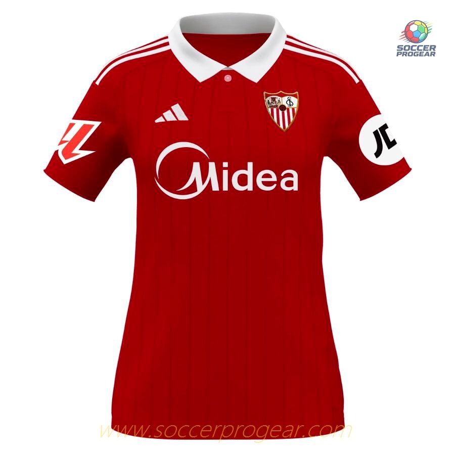 Sevilla FC Away Soccer Football Jersey 2025/26 Collection Women's