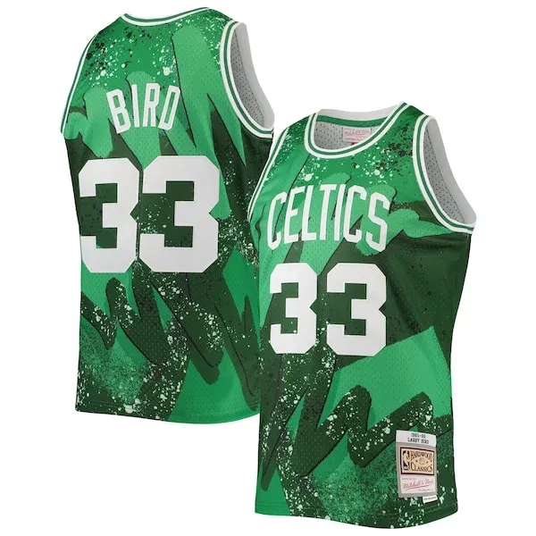 Larry Bird BOS Swingman Jersey - exclusive contemporary - Green