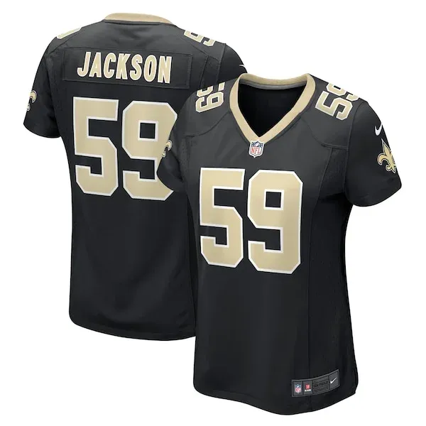 Performance New Orleans Saints Game Jersey - Premium Black NFL Fan ...