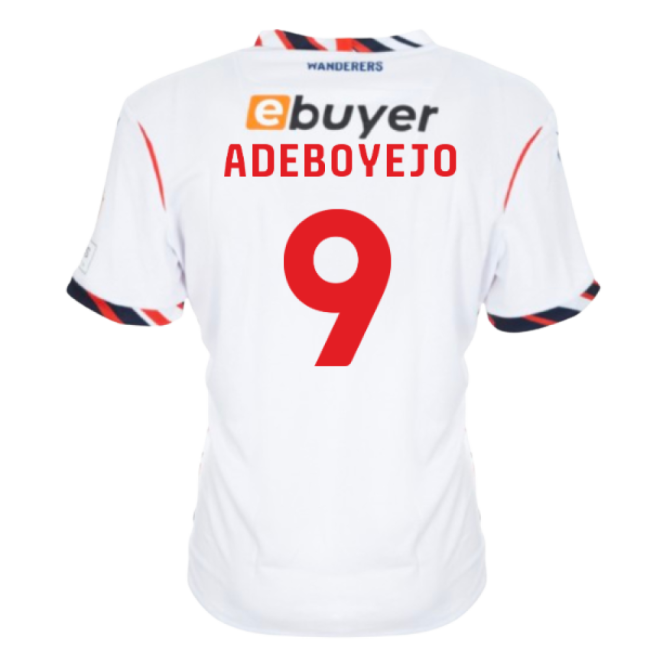 Football Bolton Wanderers Home Shirt Adeboyejo #9 Premium Quality ...