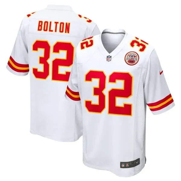Kansas City Chiefs Game Football Jersey - White  | football jersey