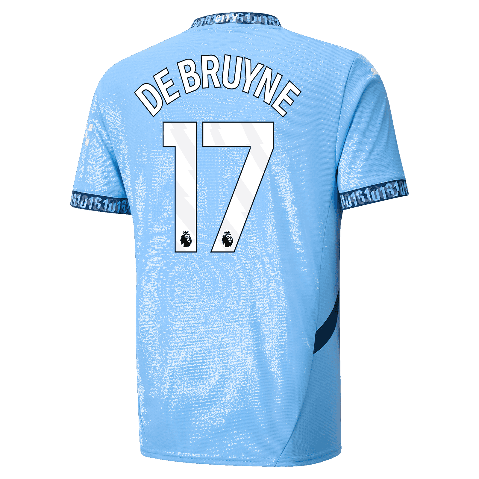 Kevin De Bruyne's 17 Home Jersey for Manchester City in the 24-25 season