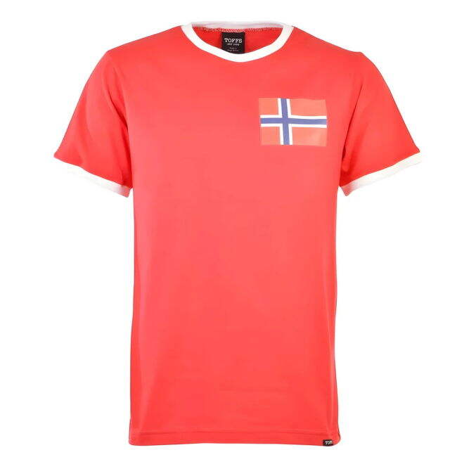 Official 2025-2026 Norway European Football Home Strip