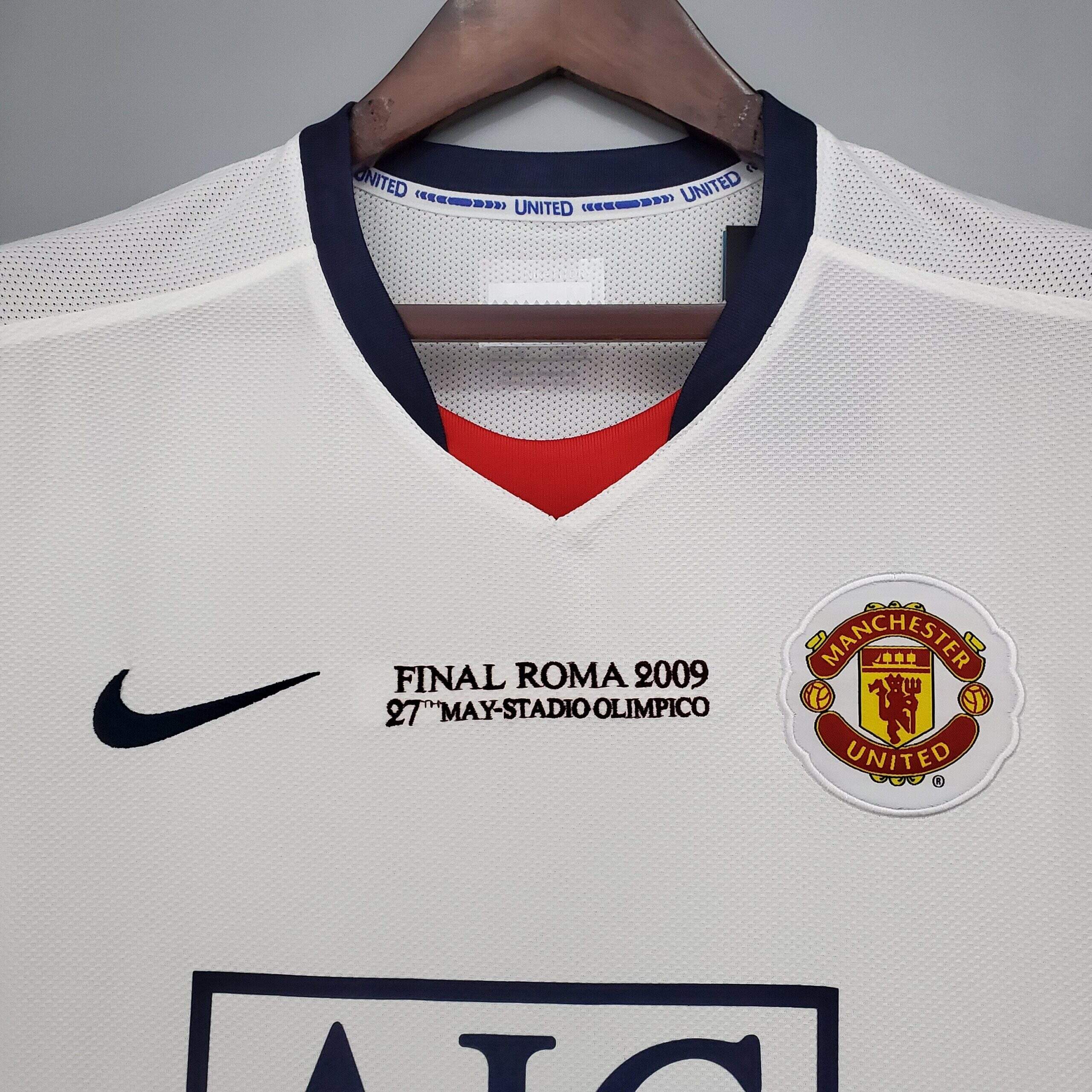 2008/09 Man United Champion League away kit