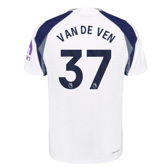 2025-2026 Tottenham Home Flexible Player Issue Iconic Van De Ven #522