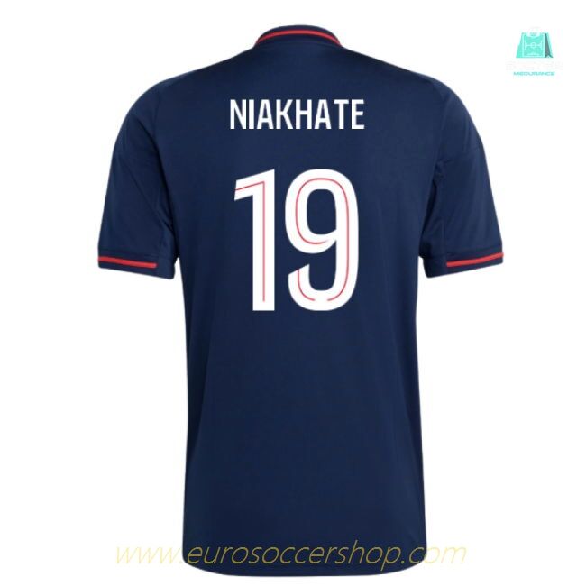 2025-2026 Olympique Lyon Away Shirt (Niakhate 19)